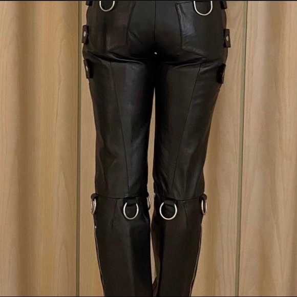 Aaliyah Try Again lamb skin trousers ✨ - Picture 4 of 8